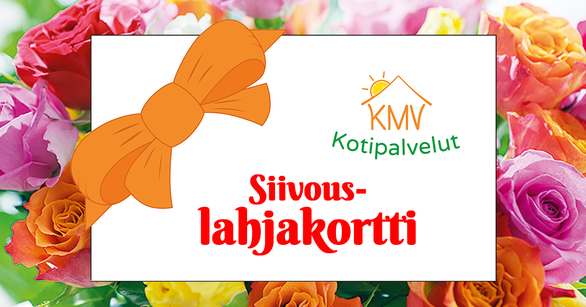 Siivouslahjakortti KMV Kotipalvelut